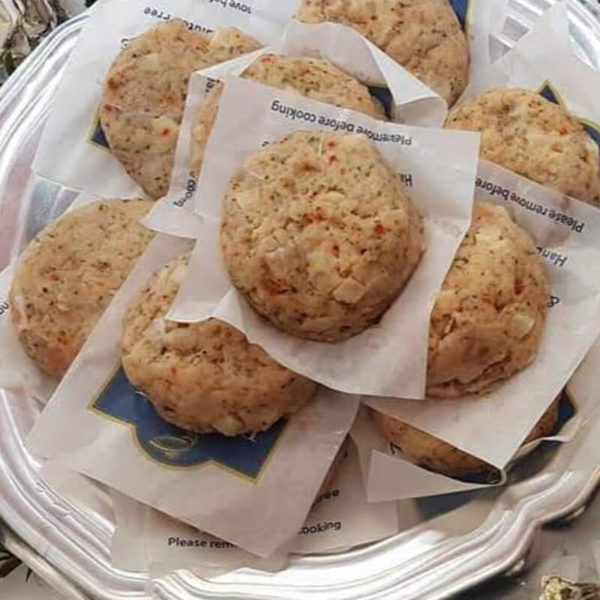 Salmon cakes (vac packs 4)