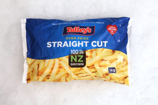 Talley's - Straight Cut Chips 1kg - Frozen