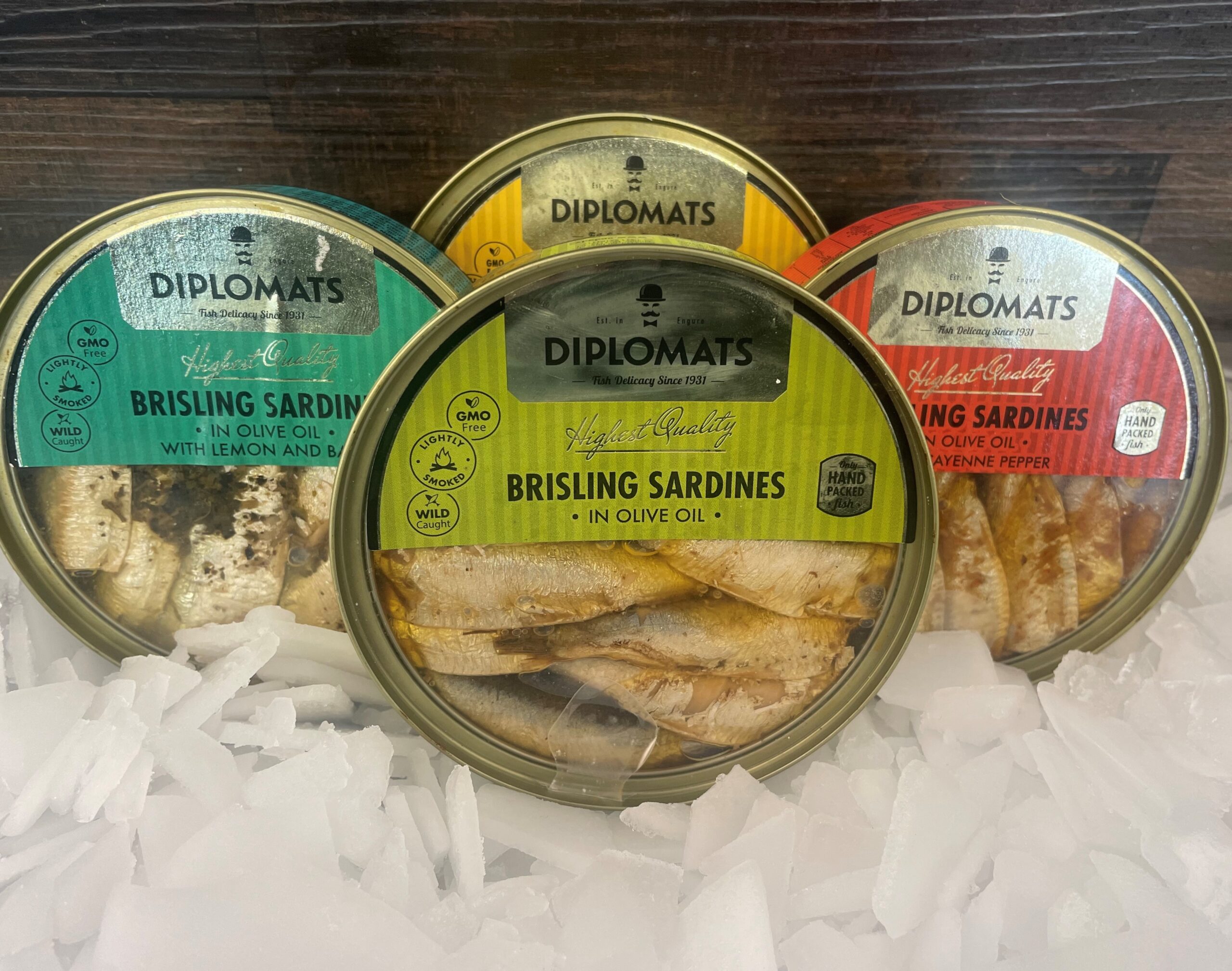 Brisling Sardines in Olive Oil 160gm Guytons