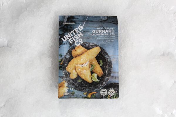 Crumbed Gurnard Fillets 600g - Frozen