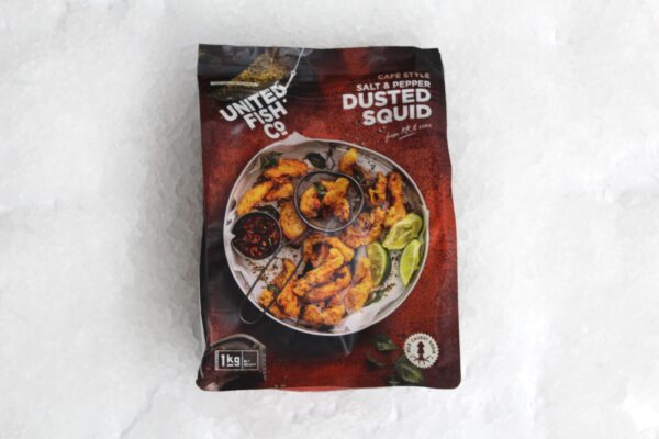 Dusted Squid Cafe Style 1kg - Frozen