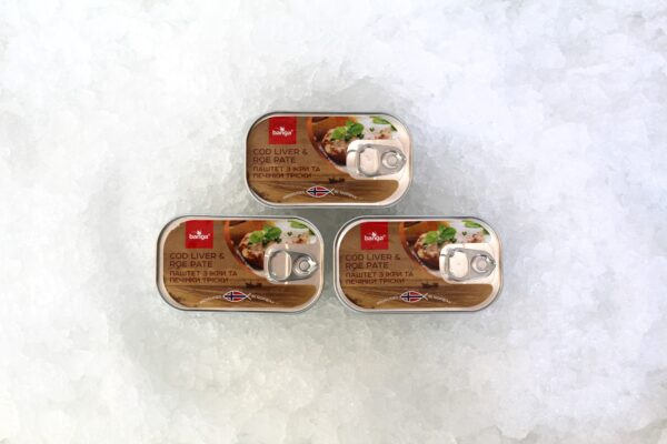Cod Liver Pate & Roe 120g