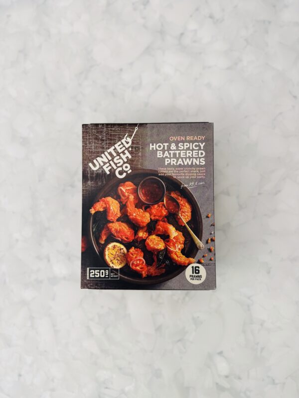 Hot & Spicy Battered Prawns 250g